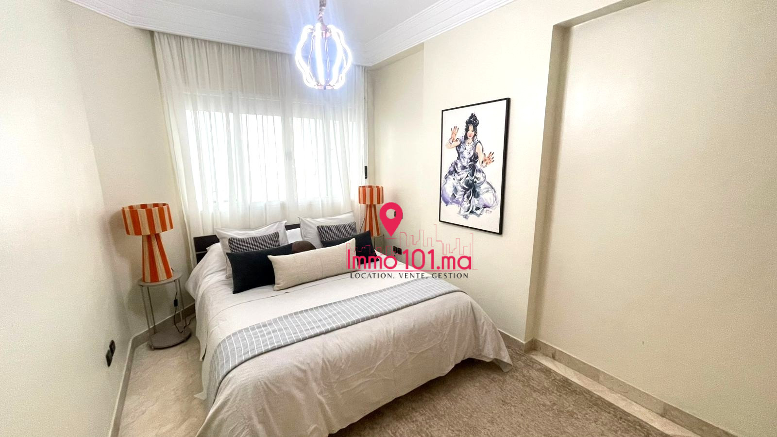 Location appartement meublé à l’Agdal SILAM2276